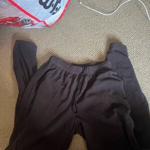 White Sierra Black Active Pants